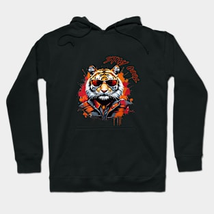 Tiger King Sunglasses Stay Cool Hoodie